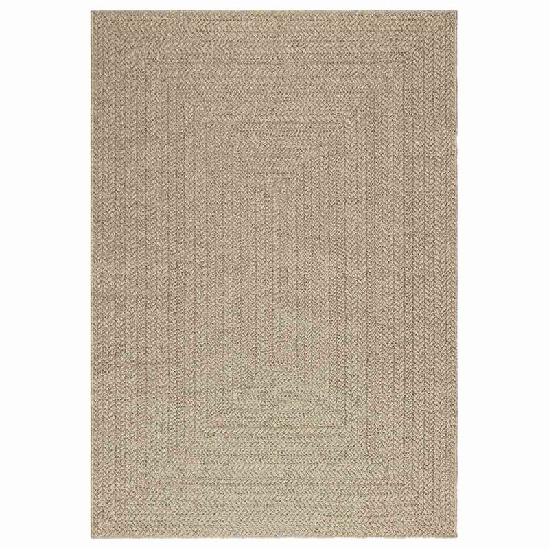 Casa si Gradina - Textile si covoare - Covoare - Covoare casa - Covor ZIZUR aspect iută 140x200 cm, pentru interior și exterior, model dreptunghiular - Infinity.ro