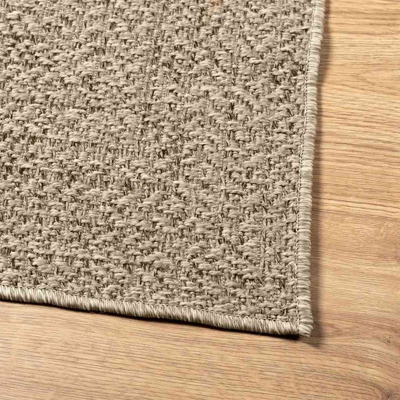 Casa si Gradina - Textile si covoare - Covoare - Covoare casa - Covor ZIZUR aspect iută 140x200 cm, pentru interior și exterior, model dreptunghiular - Infinity.ro