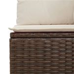 Casa si Gradina - Gradina si terasa - Mobilier exterior - Seturi mobila gradina - Set canapele de gradina cu perne, 6 piese, maro, poliratan - Infinity.ro