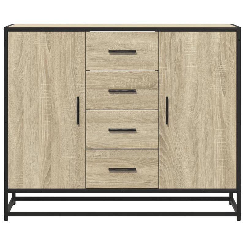 Casa si Gradina - Mobilier - Comode si corpuri - Comode - Dulap, stejar sonoma, 92x35x76 cm, lemn prelucrat - Infinity.ro