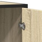 Casa si Gradina - Mobilier - Comode si corpuri - Comode - Dulap, stejar sonoma, 92x35x76 cm, lemn prelucrat - Infinity.ro
