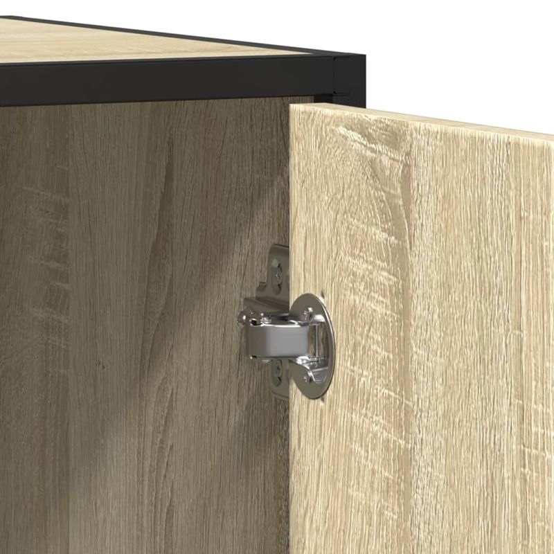 Casa si Gradina - Mobilier - Comode si corpuri - Comode - Dulap, stejar sonoma, 92x35x76 cm, lemn prelucrat - Infinity.ro