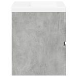 Casa si Gradina - Mobilier - Seturi de mobilier - Seturi baie - Set mobilier de baie, 2 piese, gri beton, lemn compozit - Infinity.ro