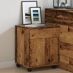 Casa si Gradina - Mobilier - Dulapuri si sifoniere - Dulapuri - Dulap cu roti, lemn vechi, 45x38x54 cm, lemn prelucrat - Infinity.ro
