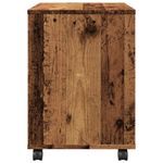 Casa si Gradina - Mobilier - Dulapuri si sifoniere - Dulapuri - Dulap cu roti, lemn vechi, 45x38x54 cm, lemn prelucrat - Infinity.ro