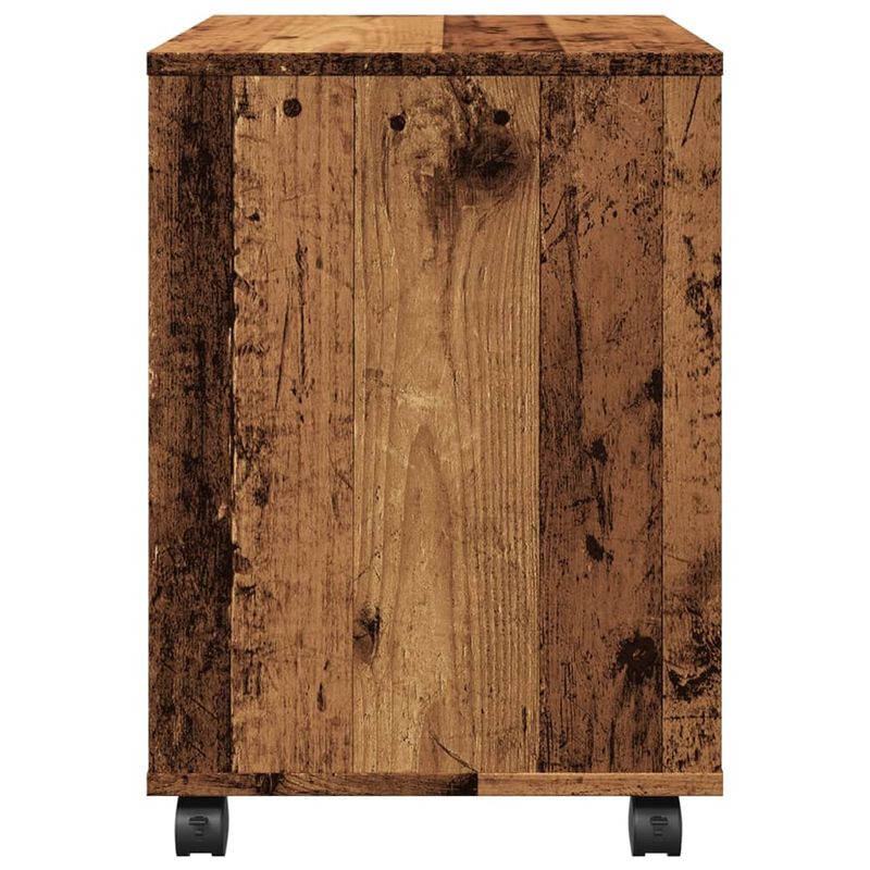 Casa si Gradina - Mobilier - Dulapuri si sifoniere - Dulapuri - Dulap cu roti, lemn vechi, 45x38x54 cm, lemn prelucrat - Infinity.ro
