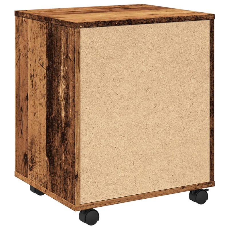 Casa si Gradina - Mobilier - Dulapuri si sifoniere - Dulapuri - Dulap cu roti, lemn vechi, 45x38x54 cm, lemn prelucrat - Infinity.ro