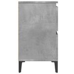 Casa si Gradina - Mobilier - Mobilier baie - Comode baie - Dulap de chiuveta, gri beton, 80x33x60 cm, lemn prelucrat - Infinity.ro