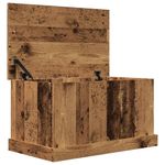Casa si Gradina - Mobilier - Organizare si depozitare - Cutii depozitare - Cutie de depozitare lemn vechi 70x40x38 cm lemn prelucrat - Infinity.ro