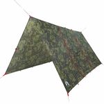Sport si Outdoor - Camping - Copertine si adaposturi - Prelata de camping, camuflaj, 451x420 cm, impermeabila - Infinity.ro