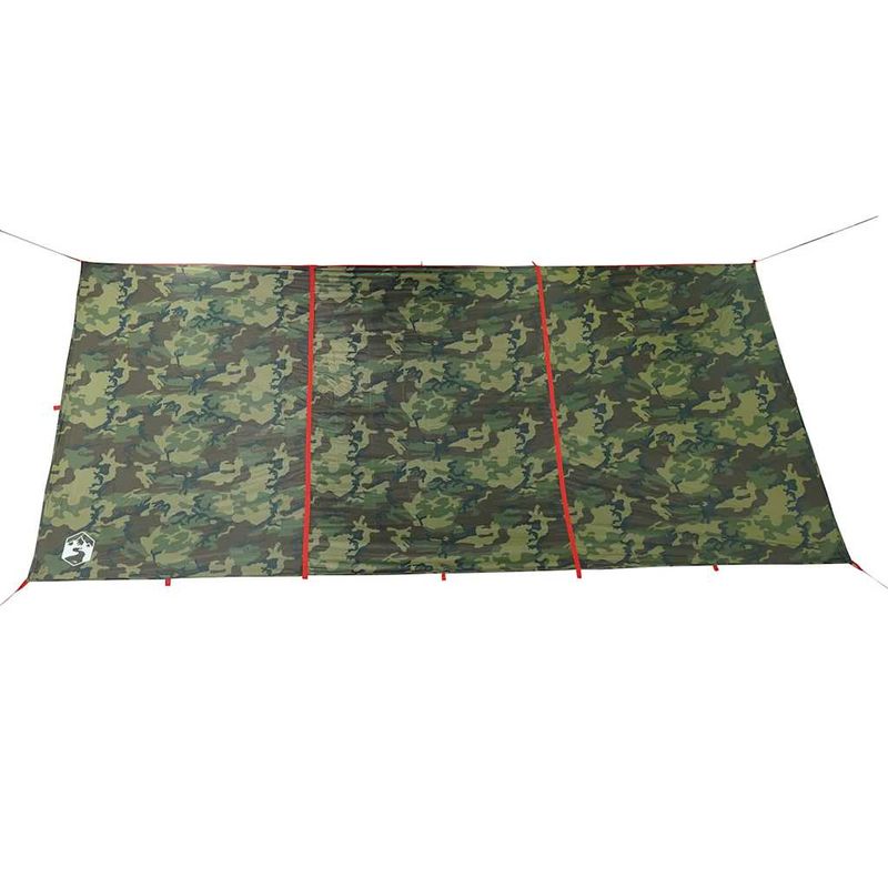 Sport si Outdoor - Camping - Copertine si adaposturi - Prelata de camping, camuflaj, 451x420 cm, impermeabila - Infinity.ro
