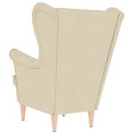 Casa si Gradina - Mobilier - Scaune si fotolii - Fotolii - Fotoliu, crem, 74x84x100 cm, textil - Infinity.ro