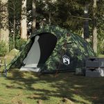 Sport si Outdoor - Camping - Corturi camping - Cort de camping tunel pentru 2 persoane, camuflaj, impermeabil - Infinity.ro