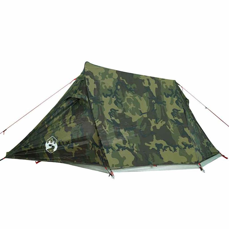 Sport si Outdoor - Camping - Corturi camping - Cort de camping tunel pentru 2 persoane, camuflaj, impermeabil - Infinity.ro