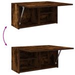 Casa si Gradina - Mobilier - Mobilier baie - Corpuri baie - Dulap perete baie, stejar fumuriu, 60x25x30 cm, lemn prelucrat - Infinity.ro