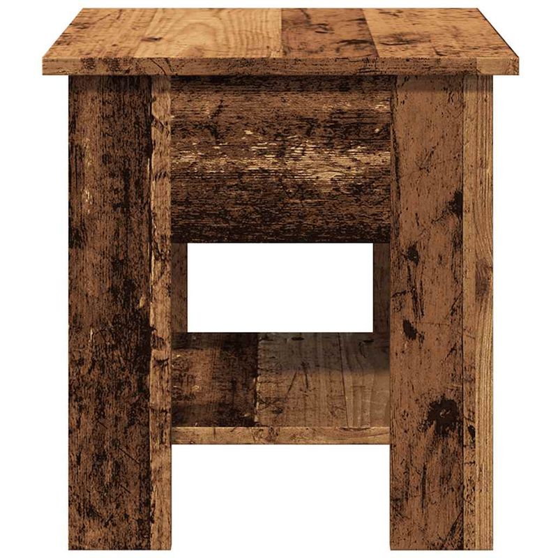 Casa si Gradina - Mobilier - Mese si birouri - Masute de cafea - Masuta de cafea, lemn vechi, 40x40x42 cm, lemn prelucrat - Infinity.ro