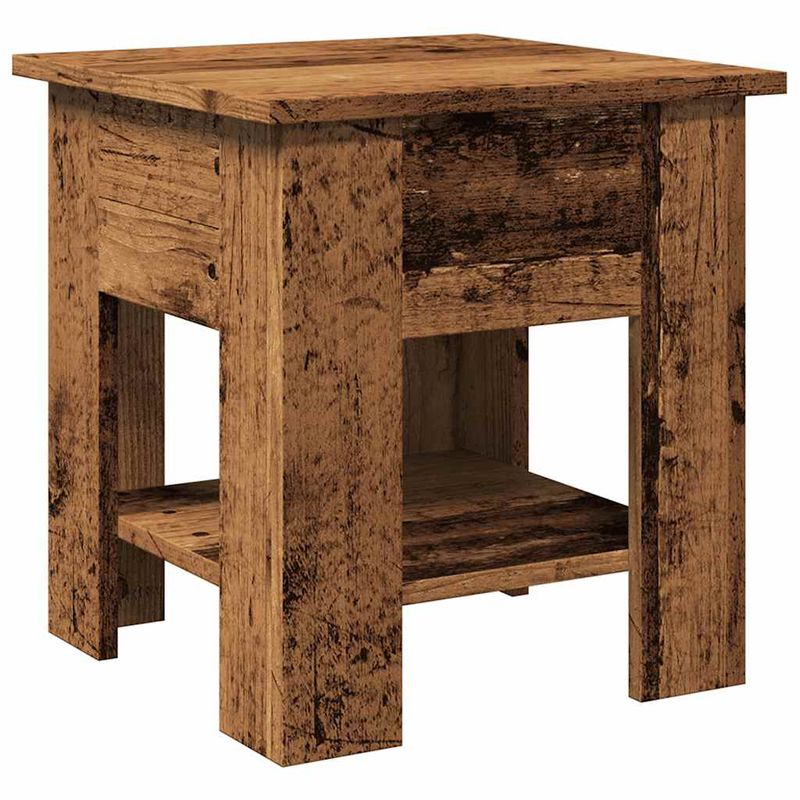 Casa si Gradina - Mobilier - Mese si birouri - Masute de cafea - Masuta de cafea, lemn vechi, 40x40x42 cm, lemn prelucrat - Infinity.ro