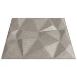 Casa si Gradina - Gradina si terasa - Garduri, panouri si accesorii - Panouri de perete 12 buc. Beton 50x50 cm XPS 3 m² diamant - Infinity.ro