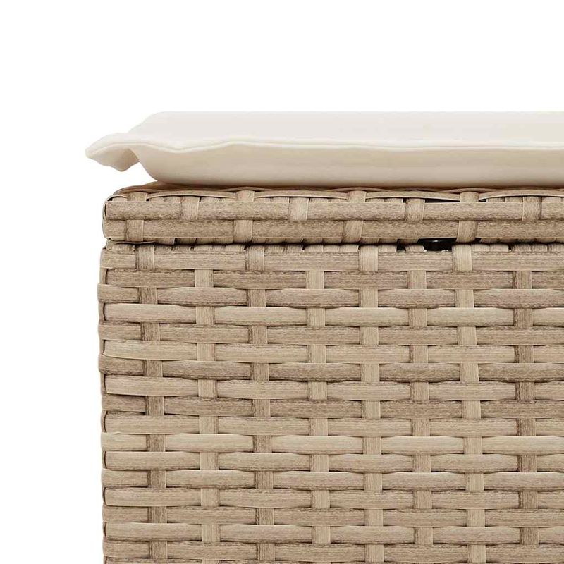 Casa si Gradina - Gradina si terasa - Mobilier exterior - Seturi mobila gradina - Set canapele gradina cu perne 7 piese bej poliratan/lemn acacia - Infinity.ro