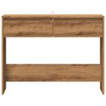 Casa si Gradina - Mobilier - Comode si corpuri - Console - Masuta consola, stejar artizanal, 100x35x76,5cm, lemn prelucrat - Infinity.ro