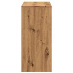 Casa si Gradina - Mobilier - Comode si corpuri - Console - Masuta consola, stejar artizanal, 100x35x76,5cm, lemn prelucrat - Infinity.ro