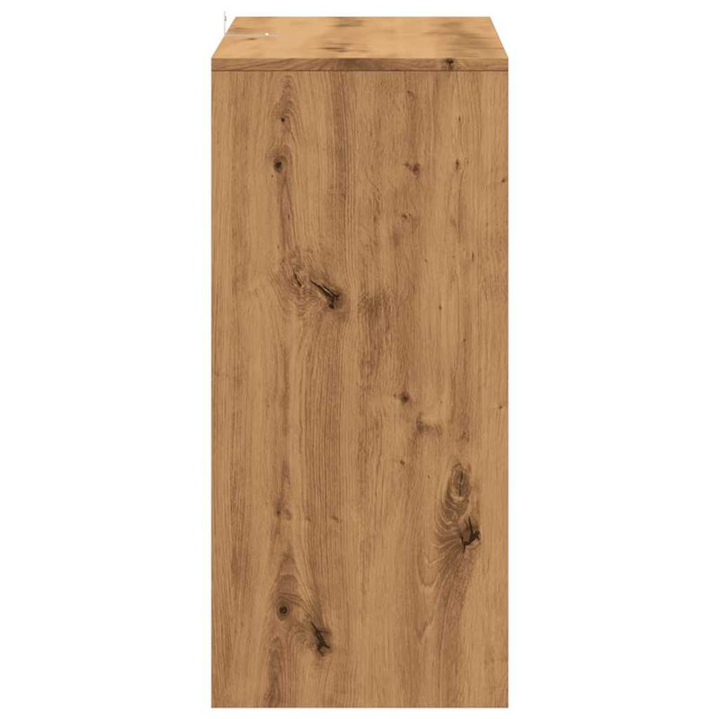 Casa si Gradina - Mobilier - Comode si corpuri - Console - Masuta consola, stejar artizanal, 100x35x76,5cm, lemn prelucrat - Infinity.ro