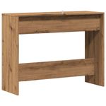 Casa si Gradina - Mobilier - Comode si corpuri - Console - Masuta consola, stejar artizanal, 100x35x76,5cm, lemn prelucrat - Infinity.ro