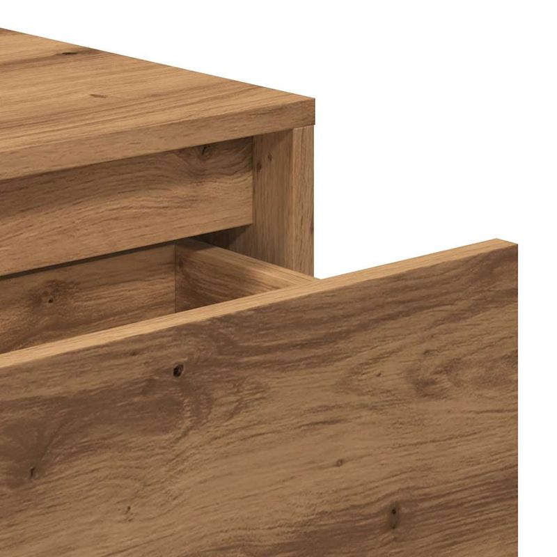 Casa si Gradina - Mobilier - Comode si corpuri - Console - Masuta consola, stejar artizanal, 100x35x76,5cm, lemn prelucrat - Infinity.ro