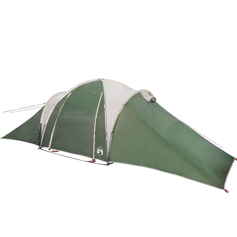Sport si Outdoor - Camping - Corturi camping - Cort de camping cupola pentru 6 persoane, verde, impermeabil - Infinity.ro