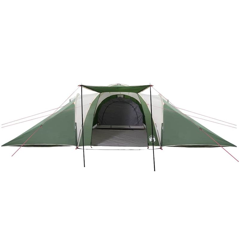 Sport si Outdoor - Camping - Corturi camping - Cort de camping cupola pentru 6 persoane, verde, impermeabil - Infinity.ro