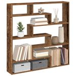 Casa si Gradina - Mobilier - Biblioteci si rafturi - Rafturi - Raft cubic perete cu 7 compartimente lemn vechi lemn prelucrat - Infinity.ro