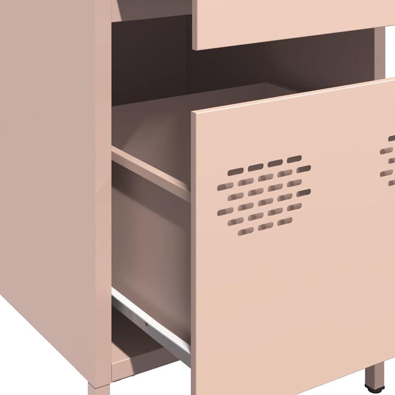 Casa si Gradina - Mobilier - Comode si corpuri - Comode - Dulap, roz, 35x39x73,5 cm, otel laminat la rece - Infinity.ro