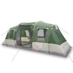 Sport si Outdoor - Camping - Corturi camping - Cort de camping tunel pentru 4 persoane, verde, impermeabil - Infinity.ro