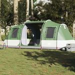 Sport si Outdoor - Camping - Corturi camping - Cort de camping tunel pentru 4 persoane, verde, impermeabil - Infinity.ro