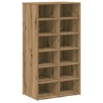 Casa si Gradina - Mobilier - Organizare si depozitare - Organizator incaltaminte - Pantofar, Stejar artizanal, 54x34x100,5 cm, lemn compozit - Infinity.ro