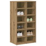 Casa si Gradina - Mobilier - Organizare si depozitare - Organizator incaltaminte - Pantofar, Stejar artizanal, 54x34x100,5 cm, lemn compozit - Infinity.ro