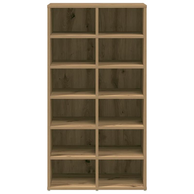 Casa si Gradina - Mobilier - Organizare si depozitare - Organizator incaltaminte - Pantofar, Stejar artizanal, 54x34x100,5 cm, lemn compozit - Infinity.ro