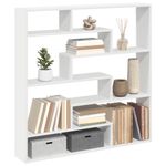 Casa si Gradina - Mobilier - Biblioteci si rafturi - Rafturi - Raft cubic de perete cu 7 compartimente alb lemn prelucrat - Infinity.ro