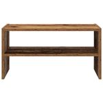 Casa si Gradina - Mobilier - Organizare si depozitare - Organizator incaltaminte - Suport pantofi stivuibil din lemn vechi 60x30x30,5 cm - Infinity.ro