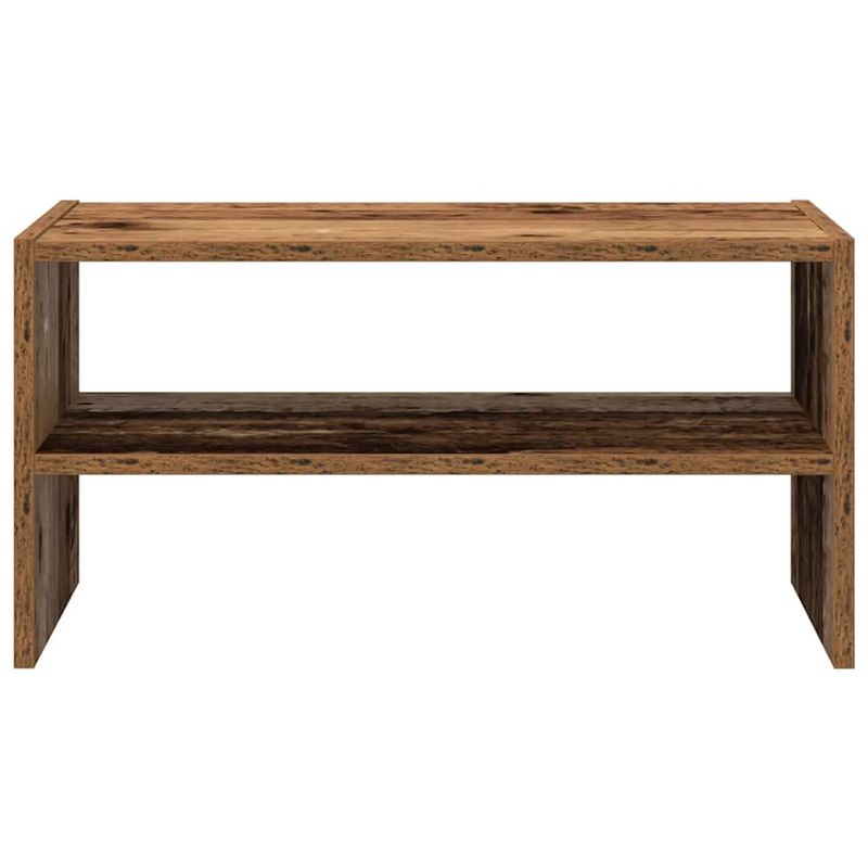 Casa si Gradina - Mobilier - Organizare si depozitare - Organizator incaltaminte - Suport pantofi stivuibil din lemn vechi 60x30x30,5 cm - Infinity.ro