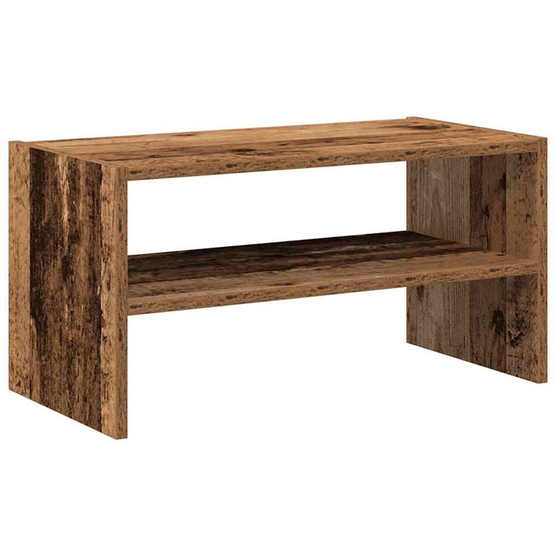 Casa si Gradina - Mobilier - Organizare si depozitare - Organizator incaltaminte - Suport pantofi stivuibil din lemn vechi 60x30x30,5 cm - Infinity.ro