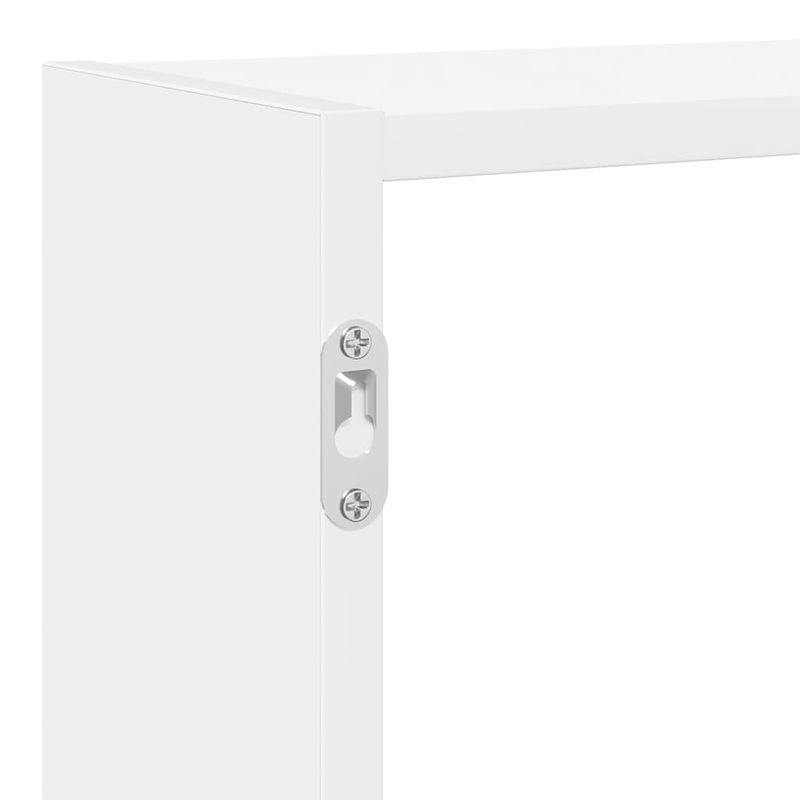 Casa si Gradina - Mobilier - Biblioteci si rafturi - Rafturi - Raft cubic de perete cu 7 compartimente alb lemn prelucrat - Infinity.ro