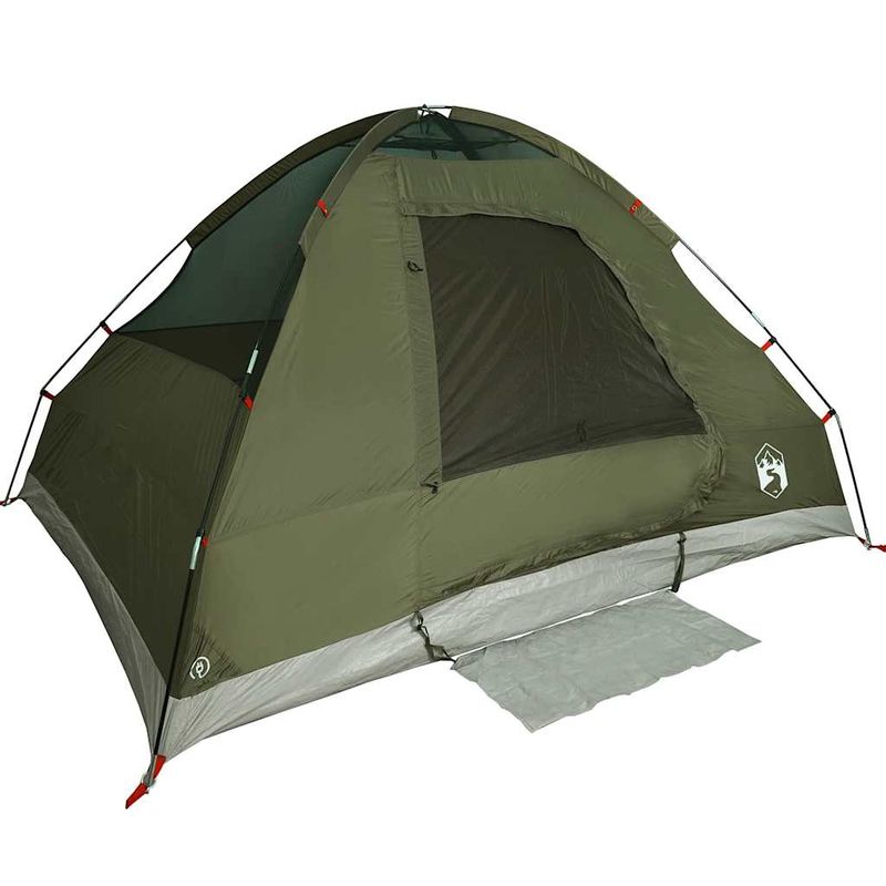 Sport si Outdoor - Camping - Corturi camping - Cort camping cupola 2 persoane verde masliniu impermeabil - Infinity.ro