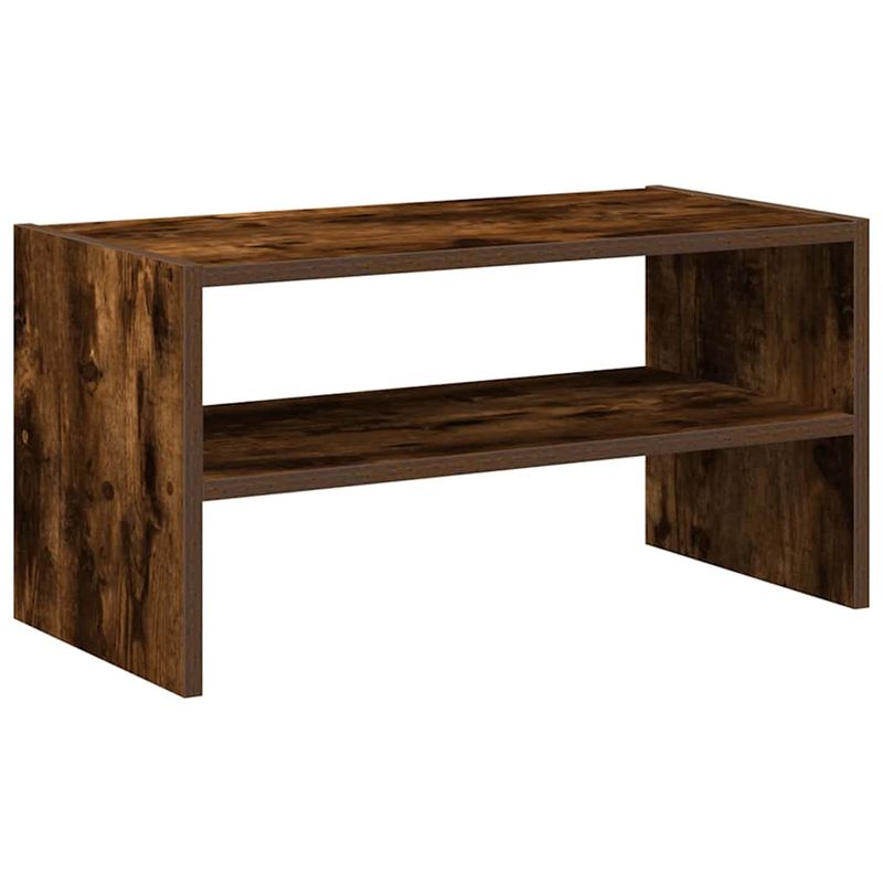 Casa si Gradina - Mobilier - Organizare si depozitare - Organizator incaltaminte - Suport pantofi stivuibil Stejar afumat 60x30x30,5 cm - Infinity.ro