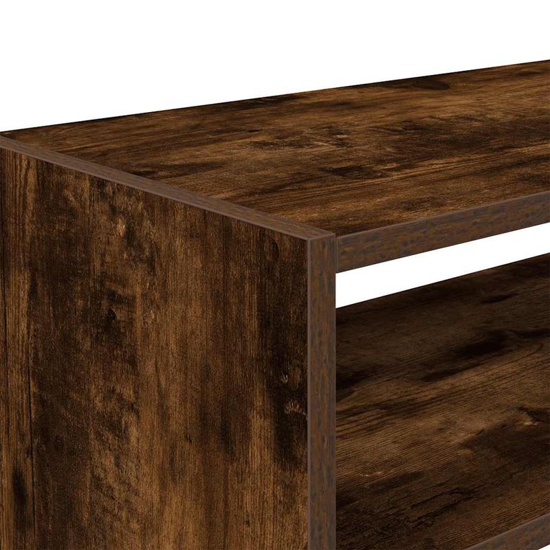 Casa si Gradina - Mobilier - Organizare si depozitare - Organizator incaltaminte - Suport pantofi stivuibil Stejar afumat 60x30x30,5 cm - Infinity.ro