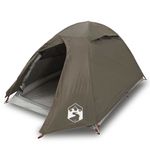 Sport si Outdoor - Camping - Corturi camping - Cort de camping cupola pentru 2 persoane, maro, impermeabil - Infinity.ro