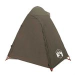 Sport si Outdoor - Camping - Corturi camping - Cort de camping cupola pentru 2 persoane, maro, impermeabil - Infinity.ro