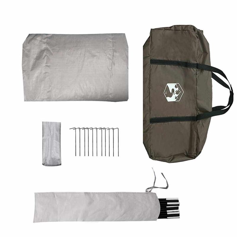 Sport si Outdoor - Camping - Corturi camping - Cort de camping cupola pentru 2 persoane, maro, impermeabil - Infinity.ro