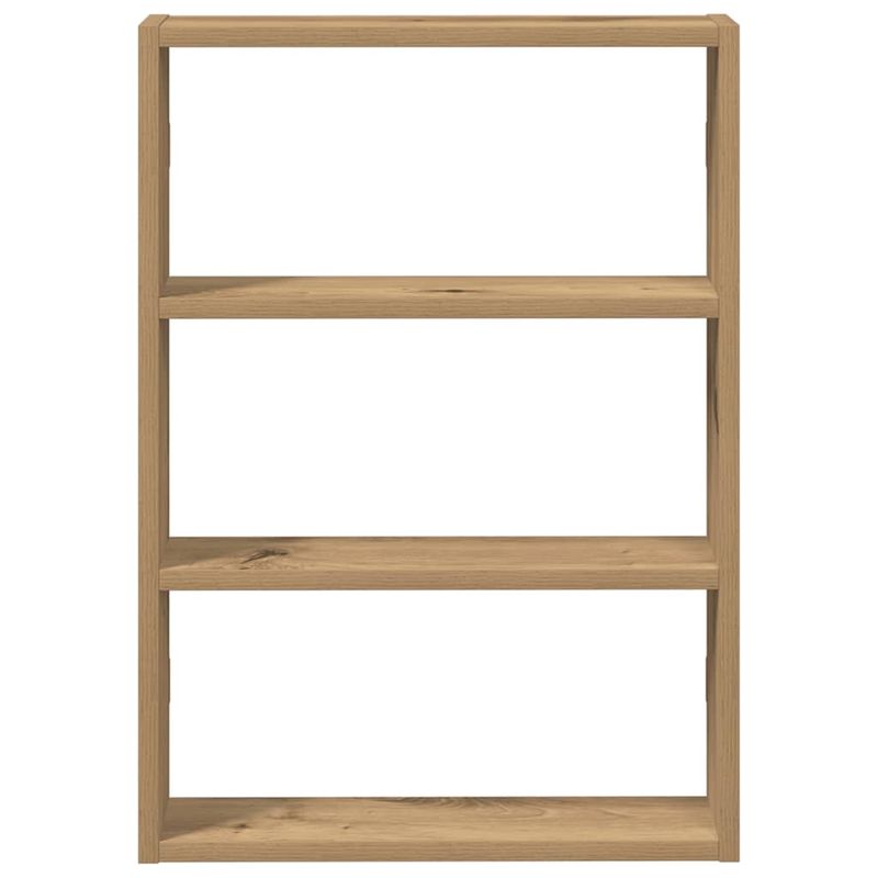 Casa si Gradina - Mobilier - Biblioteci si rafturi - Rafturi - Raft de perete, stejar artizanal, 43x9x60 cm, lemn prelucrat - Infinity.ro