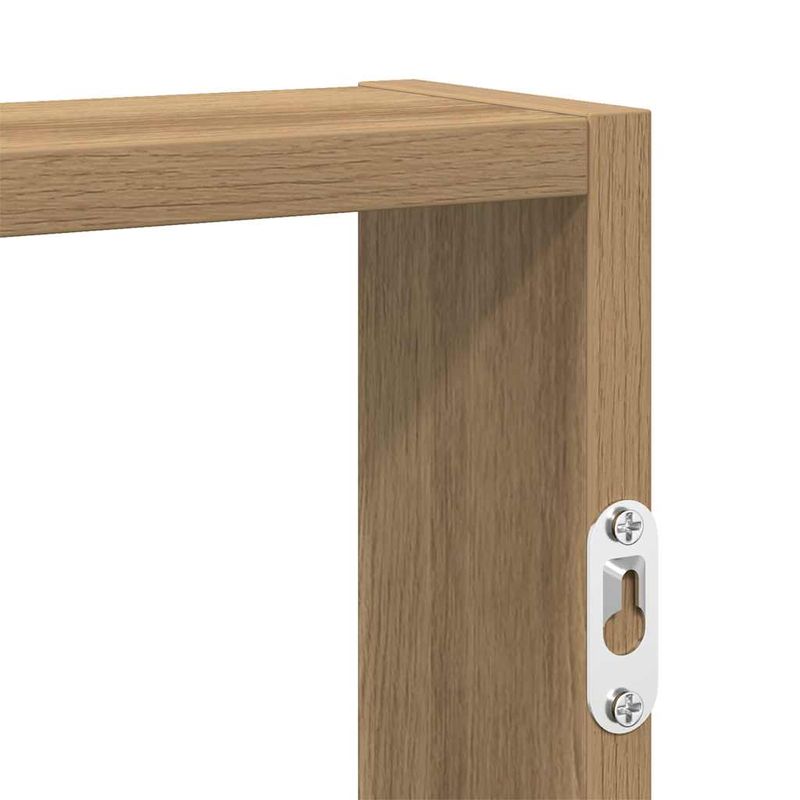 Casa si Gradina - Mobilier - Biblioteci si rafturi - Rafturi - Raft de perete, stejar artizanal, 43x9x60 cm, lemn prelucrat - Infinity.ro
